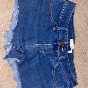 Jean shorts